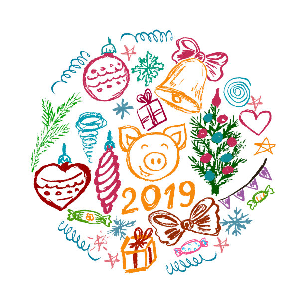 新年2019新年定元素为你图片 新年2019新年定元素为你图片下载