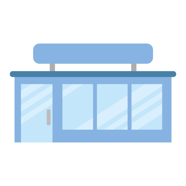 孤立的商店建筑图标图片 孤立的商店建筑图标图片下载