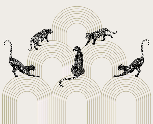 手绘极简主义创意艺术品图片 手绘极简主义创意艺术品图片下载