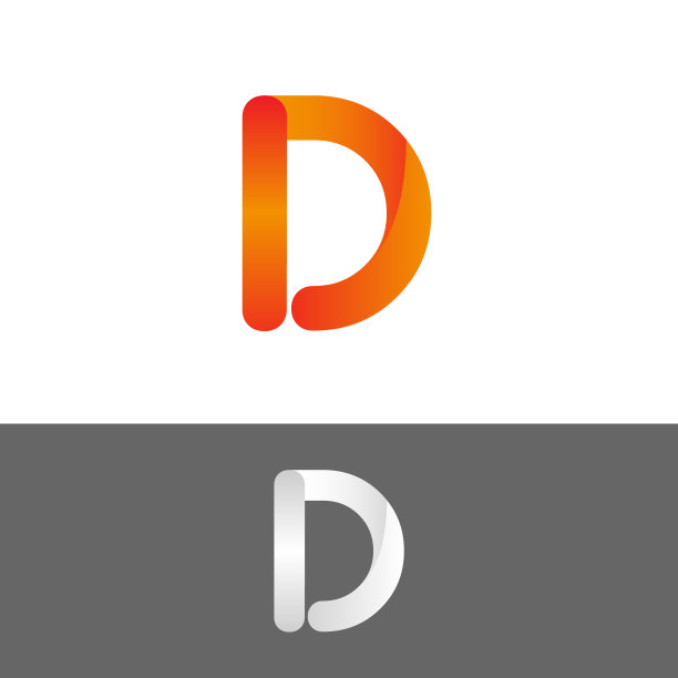 D字母字母抽象矢量文本标志图片 D字母字母抽象矢量文本标志图片下载