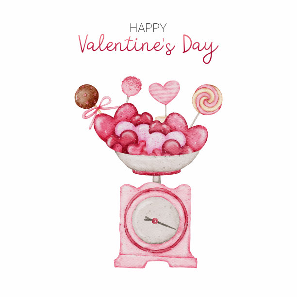 Printvalentine元素手绘水彩图片 Printvalentine元素手绘水彩图片下载