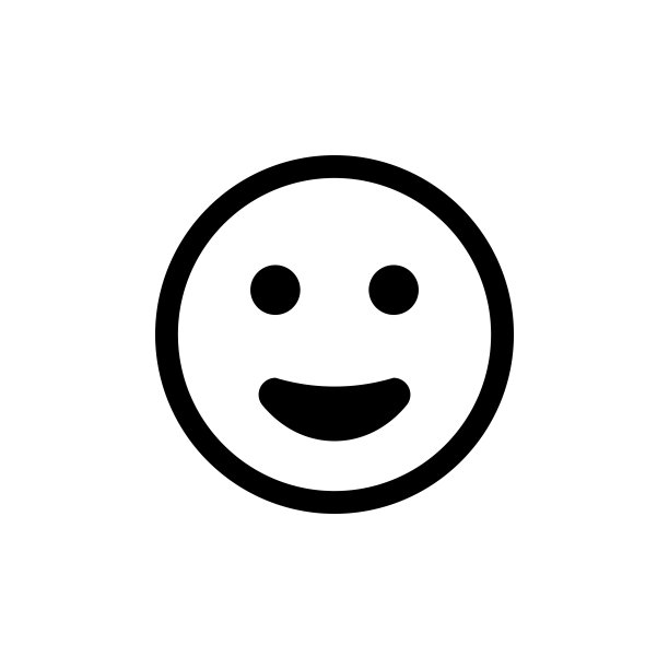 微笑情感矢量图标插图图片 微笑情感矢量图标插图图片下载