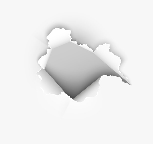 在透明背景上撕破的纸上撕开的洞图片 在透明背景上撕破的纸上撕开的洞图片下载