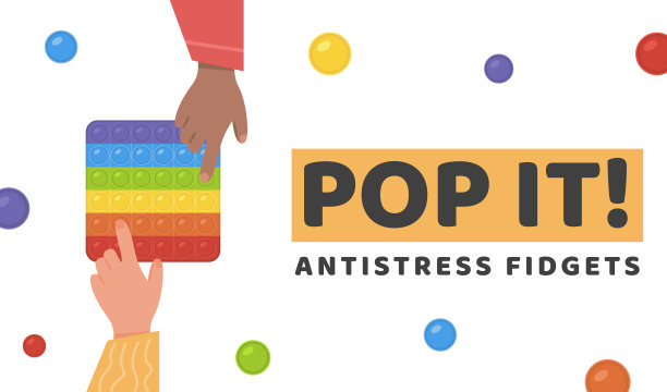 网页横幅Pop它抗压力烦躁玩具在彩虹颜色。孩子们的手与流行的玩具推泡泡。方形的感觉烦躁。孩子的趋势。矢量插图在平面风格。图片 网页横幅Pop它抗压力烦躁玩具在彩虹颜色。孩子们的手与流行的玩具推泡泡。方形的感觉烦躁。孩子的趋势。矢量插图在平面风格。图片下载