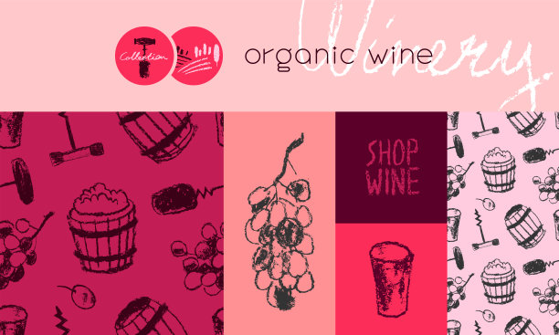 酒庄品牌标识矢量合集、葡萄酒商店标志、葡萄栽培海报设计、有机葡萄酒标签图片 酒庄品牌标识矢量合集、葡萄酒商店标志、葡萄栽培海报设计、有机葡萄酒标签图片下载