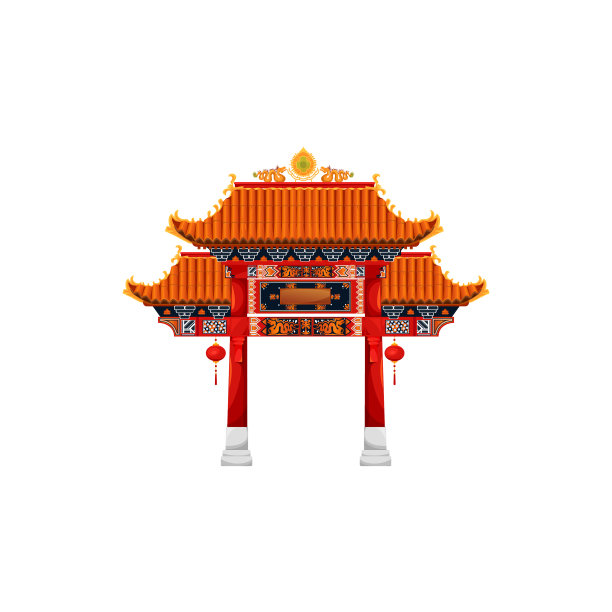 入口与roisolated中国大门建筑图片 入口与roisolated中国大门建筑图片下载