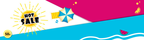 明亮的销售旗帜模板设计与夏天的阳光。热卖。黄色的太阳图片 明亮的销售旗帜模板设计与夏天的阳光。热卖。黄色的太阳图片下载