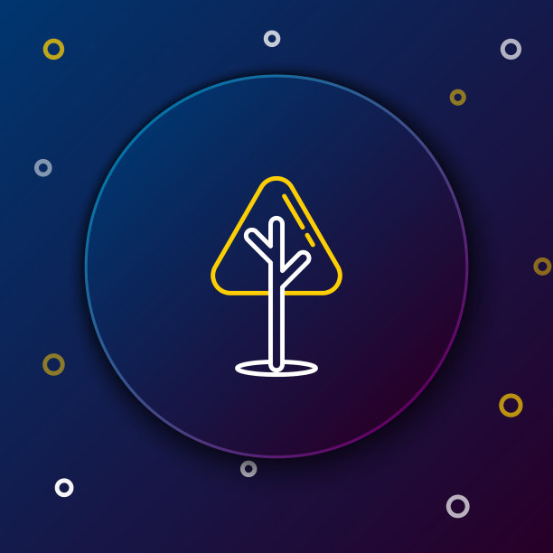 线圣诞树图标孤立在蓝色图片 线圣诞树图标孤立在蓝色图片下载