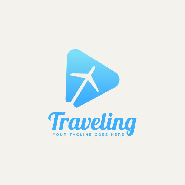 旅行极简主义标志图标设计图片 旅行极简主义标志图标设计图片下载