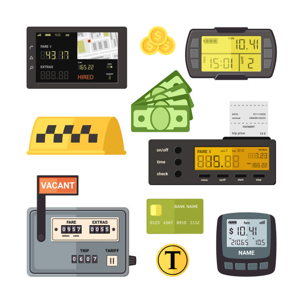 数字和机械计价器设置计数器图片 数字和机械计价器设置计数器图片下载