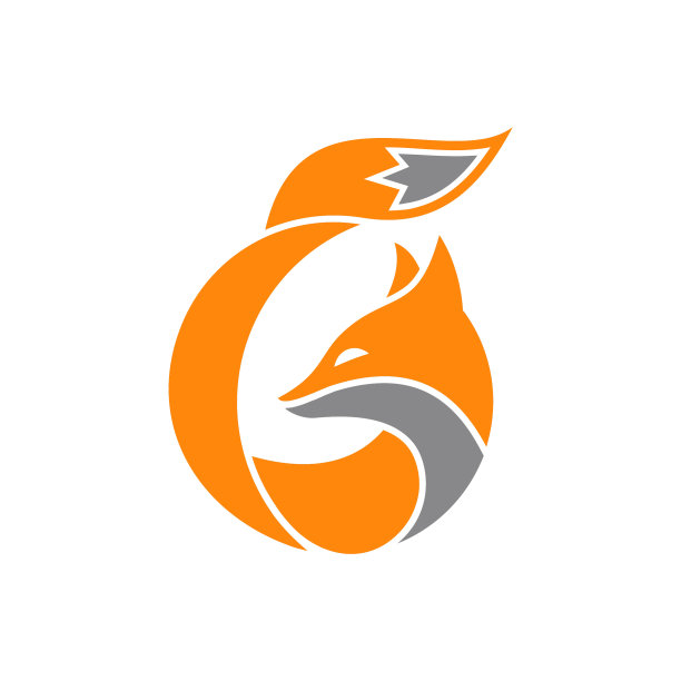 狐狸字母g标志图标图片 狐狸字母g标志图标图片下载