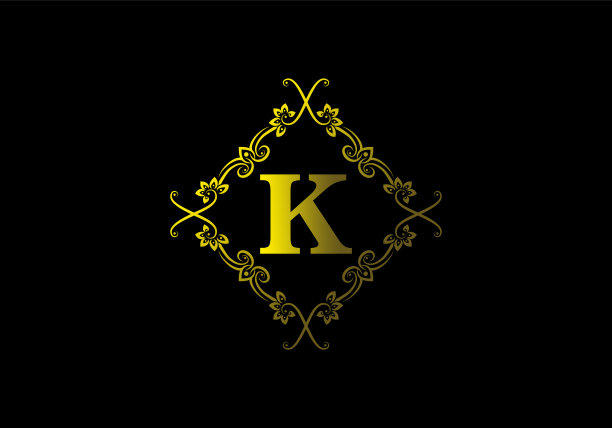 渐变黄金色k首字母中图片 渐变黄金色k首字母中图片下载