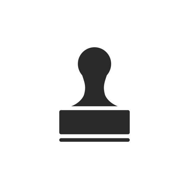 橡皮图章图标矢量插图图片 橡皮图章图标矢量插图图片下载