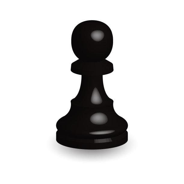 黑色棋子棋子3d在白色背景。国际象棋棋盘游戏。国际象棋棋子3d渲染。矢量插图。体育游戏。图片 黑色棋子棋子3d在白色背景。国际象棋棋盘游戏。国际象棋棋子3d渲染。矢量插图。体育游戏。图片下载