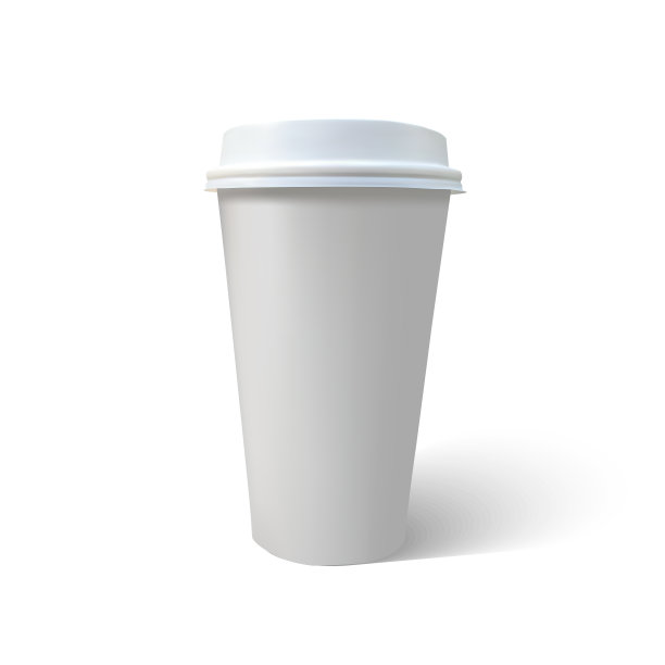 咖啡杯模拟孤立在白色背景上图片 咖啡杯模拟孤立在白色背景上图片下载