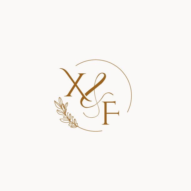 Xf首字母婚礼logo图片 Xf首字母婚礼logo图片下载