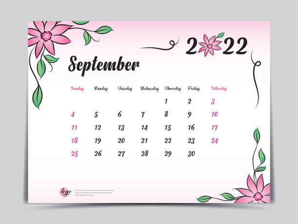 日历2022模板粉红色花朵背景,2022年9月模板,月历与植物自然图案,台历设计,墙壁日历设计,规划师,简单,矢量eps10图片 日历2022模板粉红色花朵背景,2022年9月模板,月历与植物自然图案,台历设计,墙壁日历设计,规划师,简单,矢量eps10图片下载