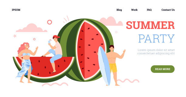 为邀请网页横幅在海上或海洋海滩上的夏季派对设计图片 为邀请网页横幅在海上或海洋海滩上的夏季派对设计图片下载