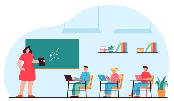 孩子们在课堂上上数学课时使用电子设备图片 孩子们在课堂上上数学课时使用电子设备图片下载