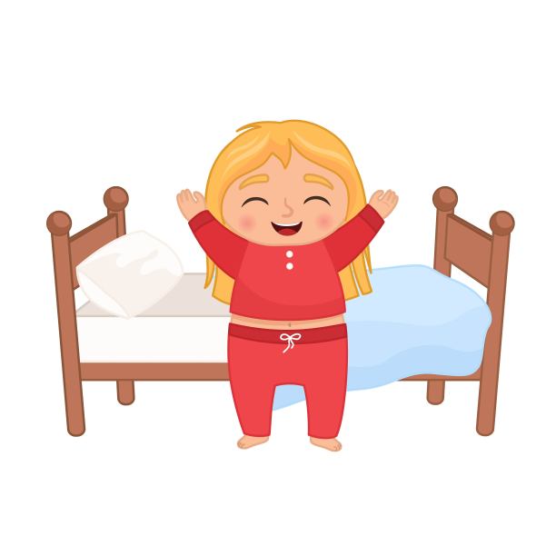 矢量插图的一个可爱的小女孩图片 矢量插图的一个可爱的小女孩图片下载
