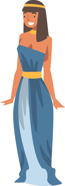 埃及女人角色穿着正宗的服装图片 埃及女人角色穿着正宗的服装图片下载