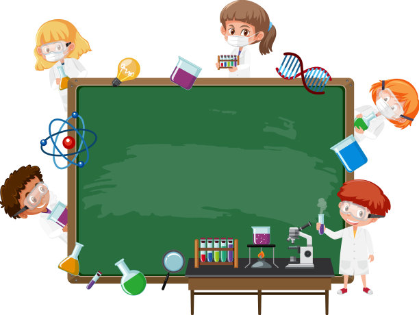 用科学家的主题和孩子们一起清空黑板图片 用科学家的主题和孩子们一起清空黑板图片下载