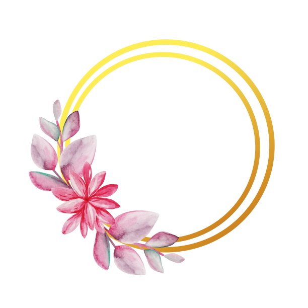 水彩花卉框架模板图片 水彩花卉框架模板图片下载