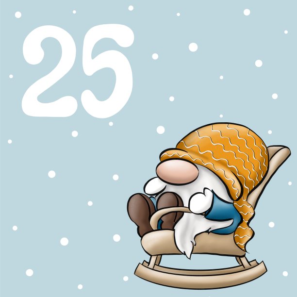 第25天-可爱的降临日历与侏儒的日常活动。图片 第25天-可爱的降临日历与侏儒的日常活动。图片下载