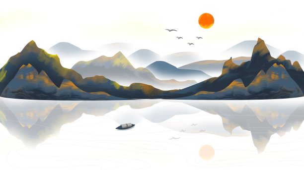 古风水墨风景图片 古风水墨风景图片下载