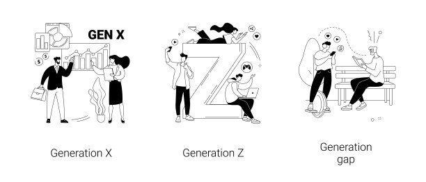 社会发展抽象概念矢量插图。图片 社会发展抽象概念矢量插图。图片下载