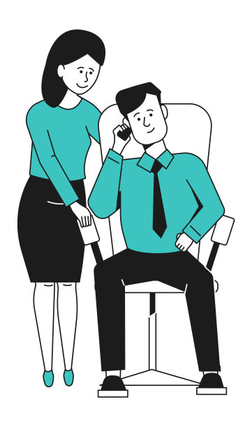 坐着打电话的男人。女子站在后面图片 坐着打电话的男人。女子站在后面图片下载