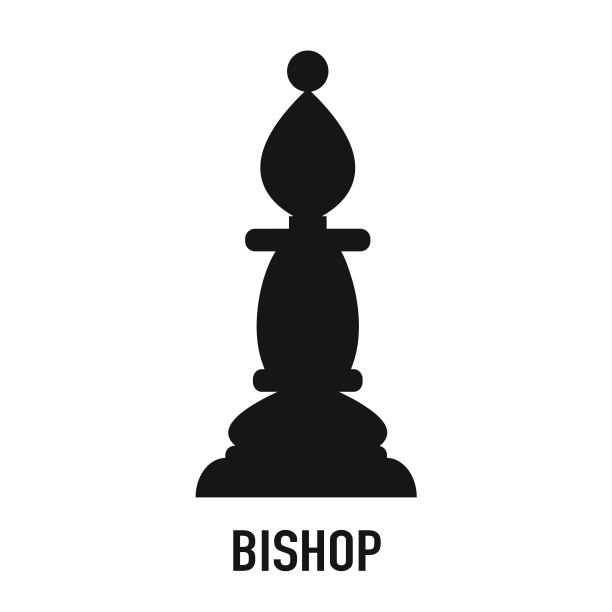 白色背景上的黑色国际象棋象图片 白色背景上的黑色国际象棋象图片下载