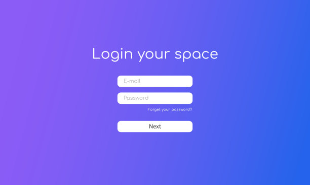 网站的登录表单。用户界面模板。矢量插图。图片 网站的登录表单。用户界面模板。矢量插图。图片下载