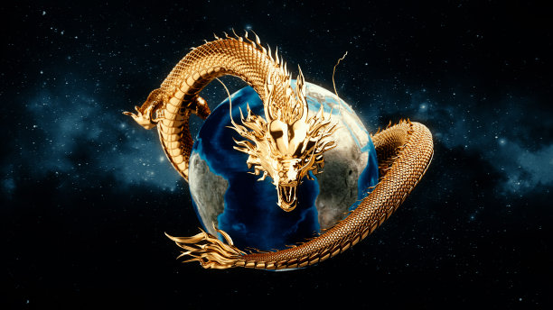 金中国龙遍天下。图片 金中国龙遍天下。图片下载