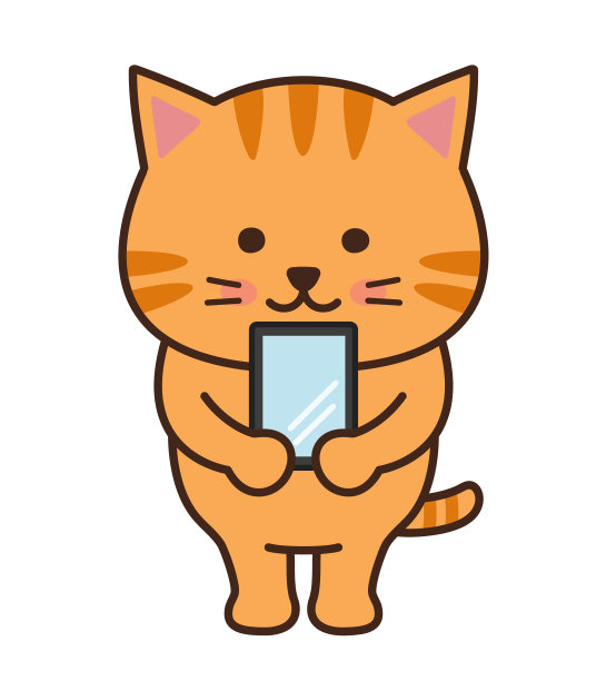 有智能手机的虎斑猫。图片 有智能手机的虎斑猫。图片下载