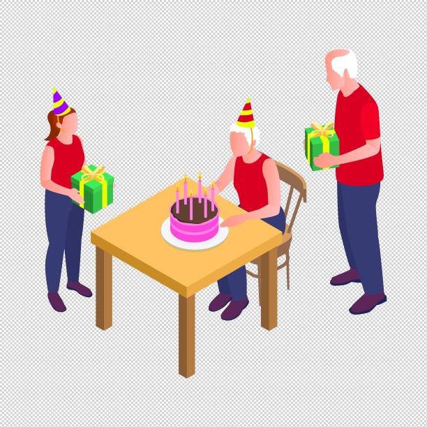 老人生日蛋糕小孩生日帽图片 老人生日蛋糕小孩生日帽图片下载