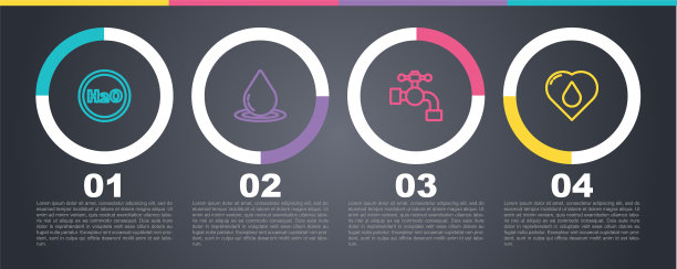 H2O、水滴、水龙头、心脏与水的化学式。业务信息模板。向量图片 H2O、水滴、水龙头、心脏与水的化学式。业务信息模板。向量图片下载