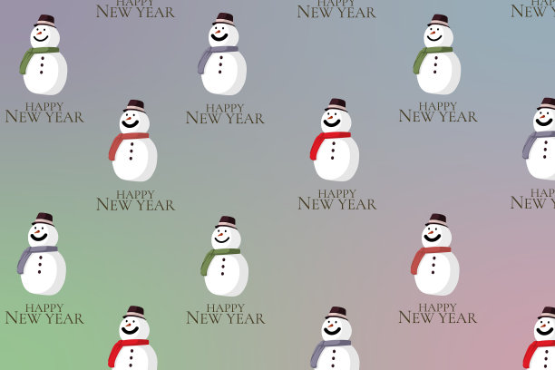 抽象的雪人模式。图片 抽象的雪人模式。图片下载
