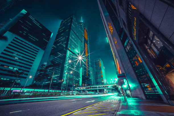 香港湾仔的夜街图片 香港湾仔的夜街图片下载