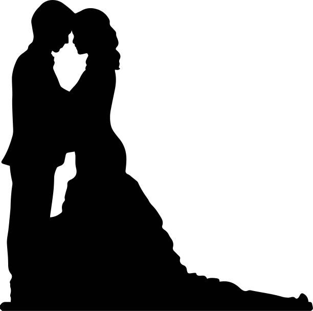 男人和女人的矢量剪影图片 男人和女人的矢量剪影图片下载