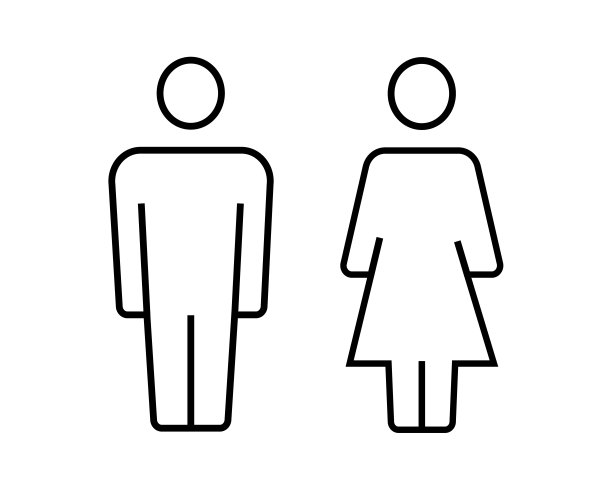 男性和女性的身体插图图片 男性和女性的身体插图图片下载