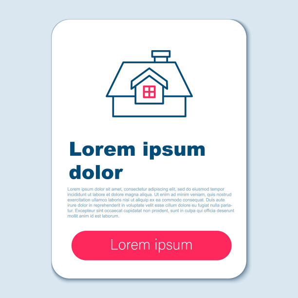 Line House图标孤立在灰色背景上。家的象征。色彩斑斓的轮廓的概念。向量图片 Line House图标孤立在灰色背景上。家的象征。色彩斑斓的轮廓的概念。向量图片下载