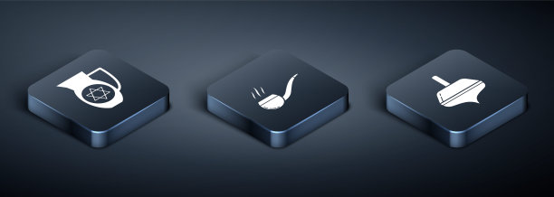 带有大卫之星的等距瓶,光明节烛台和带有烟雾图标的烟斗。向量图片 带有大卫之星的等距瓶,光明节烛台和带有烟雾图标的烟斗。向量图片下载