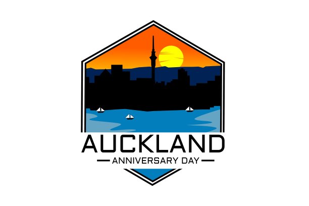 奥克兰周年纪念日复古风格图片 奥克兰周年纪念日复古风格图片下载