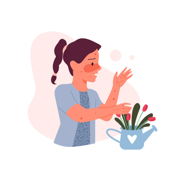 小儿、女孩对花粉过敏的症状有皮疹,脸上皮肤发痒发红图片 小儿、女孩对花粉过敏的症状有皮疹,脸上皮肤发痒发红图片下载