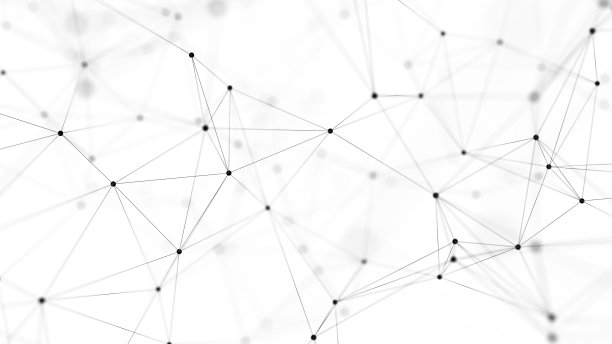 白色空间中黑线和黑点的分布。数据网络连接的数字背景。3 d渲染。图片 白色空间中黑线和黑点的分布。数据网络连接的数字背景。3 d渲染。图片下载