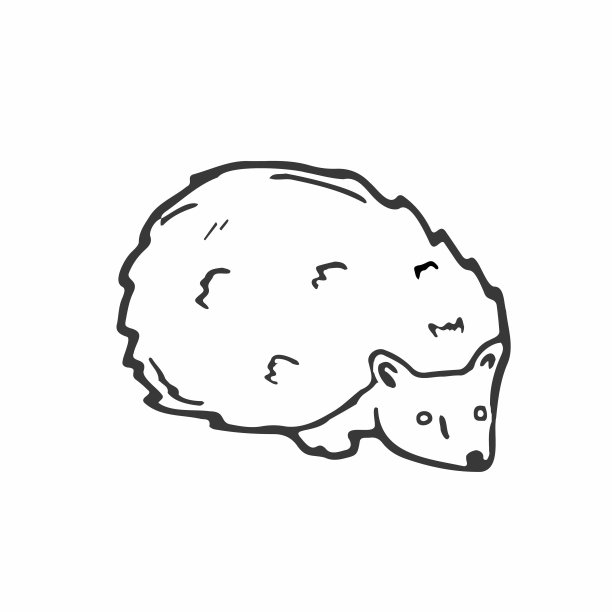 涂鸦刺猬图标在向量。手绘的刺猬图标在向量图片 涂鸦刺猬图标在向量。手绘的刺猬图标在向量图片下载