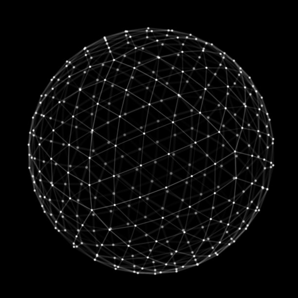 由点和线组成的球体。网络连接结构。大数据可视化。3 d渲染。图片 由点和线组成的球体。网络连接结构。大数据可视化。3 d渲染。图片下载