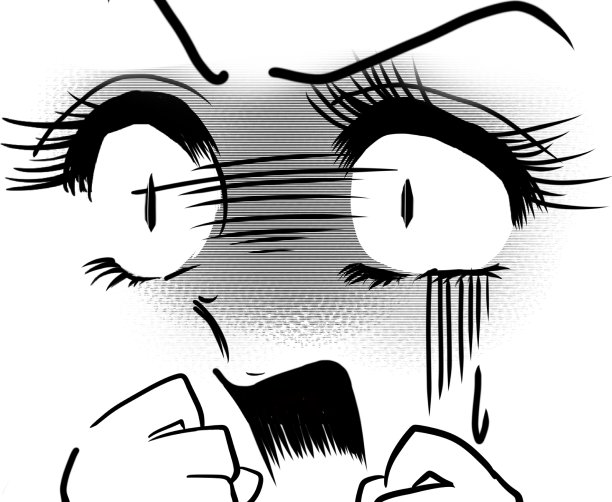 70年代的日本少女漫画描绘了一个苍白的脸感到恐惧的女孩图片 70年代的日本少女漫画描绘了一个苍白的脸感到恐惧的女孩图片下载