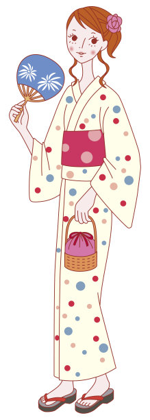 妇女在夏季和服图片 妇女在夏季和服图片下载